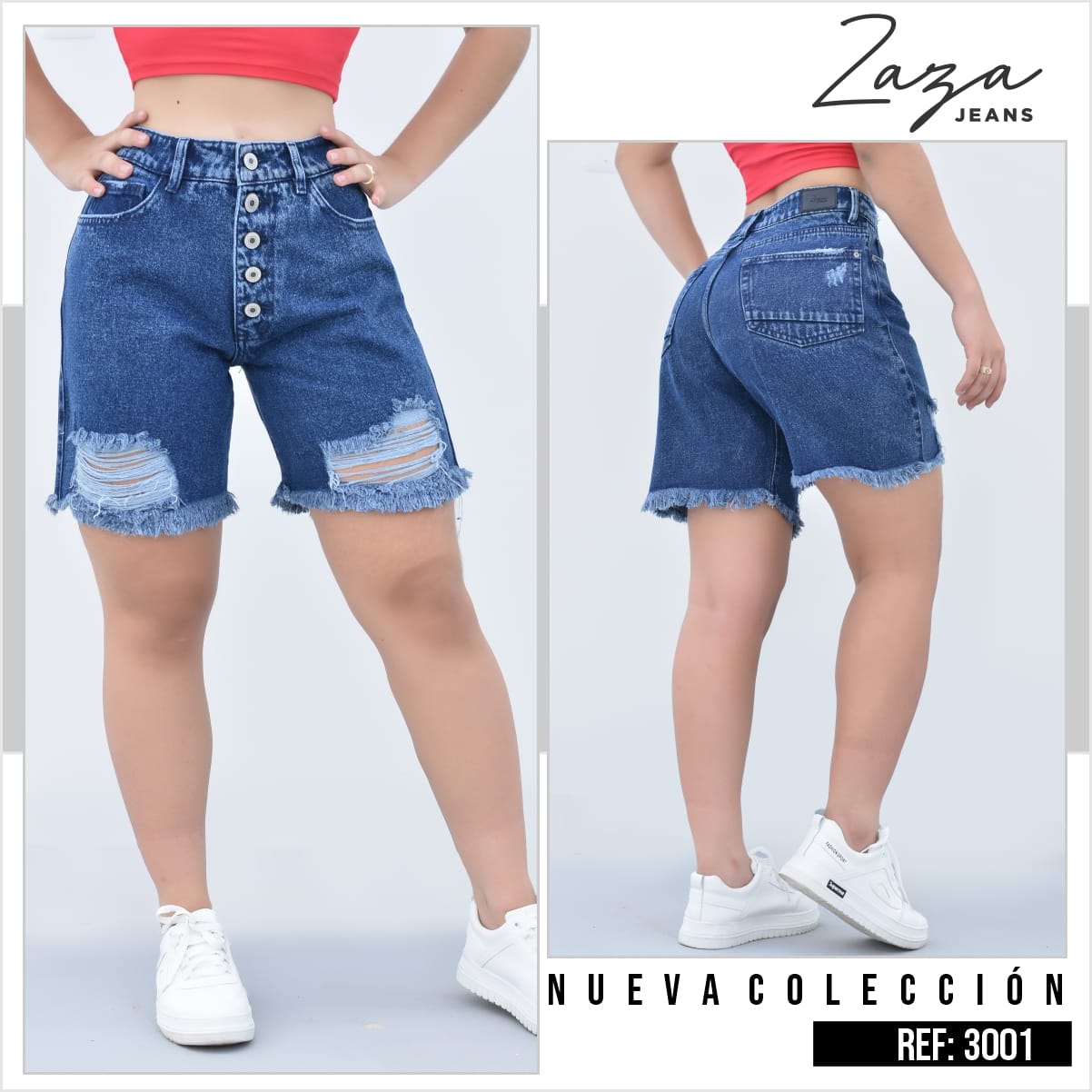 SHORT BERMUDA ZAZA REF 3001